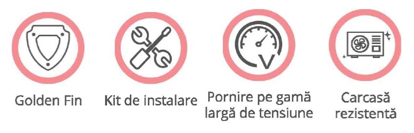 Unitate exterioară YAMATO AVANTI &ndash; compresor inverter, protecție anticorozivă Golden Fin, funcționare la temperaturi extreme, eficiență A++ cu R32